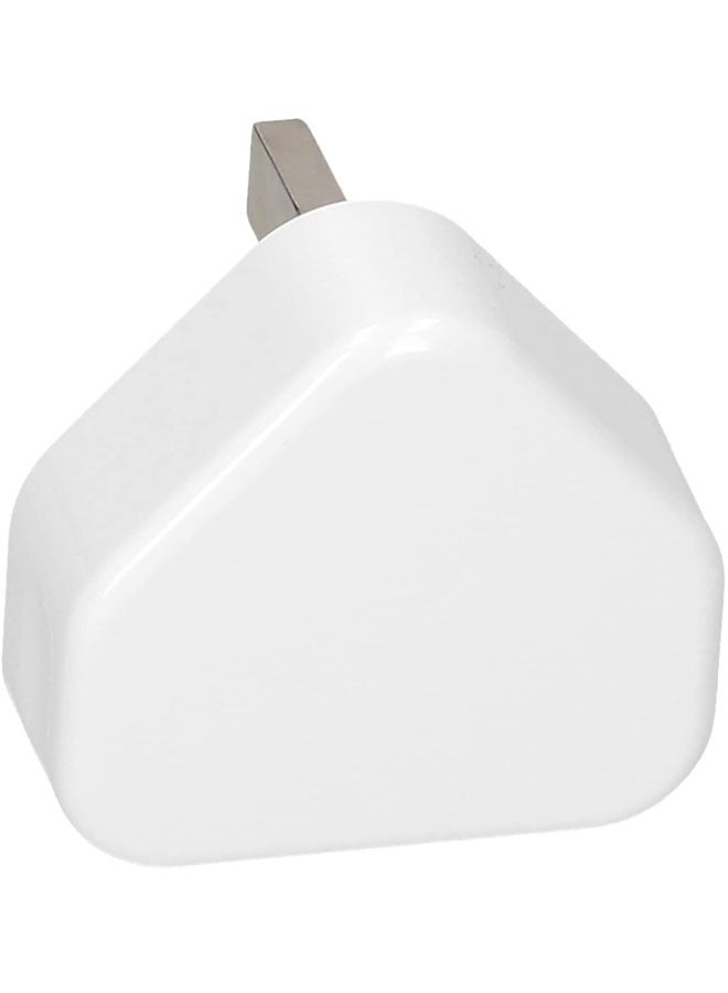 محول طاقة USB 5 فولت 1 أمبير، تصميم مدخل تيار مستمر، متعدد الوظائف لشحن الأجهزة الإلكترونية، قابس المملكة المتحدة، مصدر طاقة موثوق، لون أبيض - Image 3